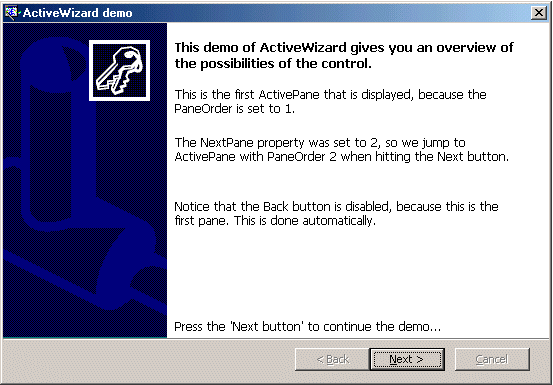 ActiveWizard Screenshot